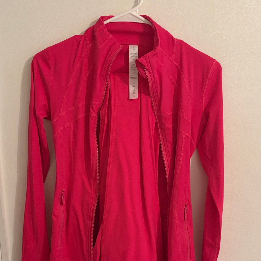 Lululemon Athletica Pink Leggings set with jacket